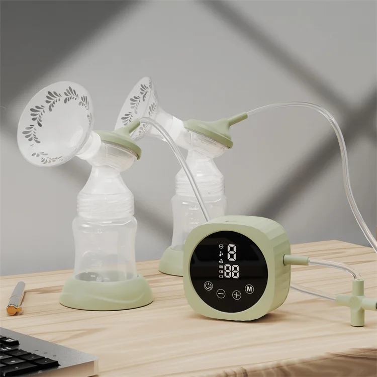 Carebao BPA Free Silicone Double Sides Electric Breast Pump For Breastfeeding