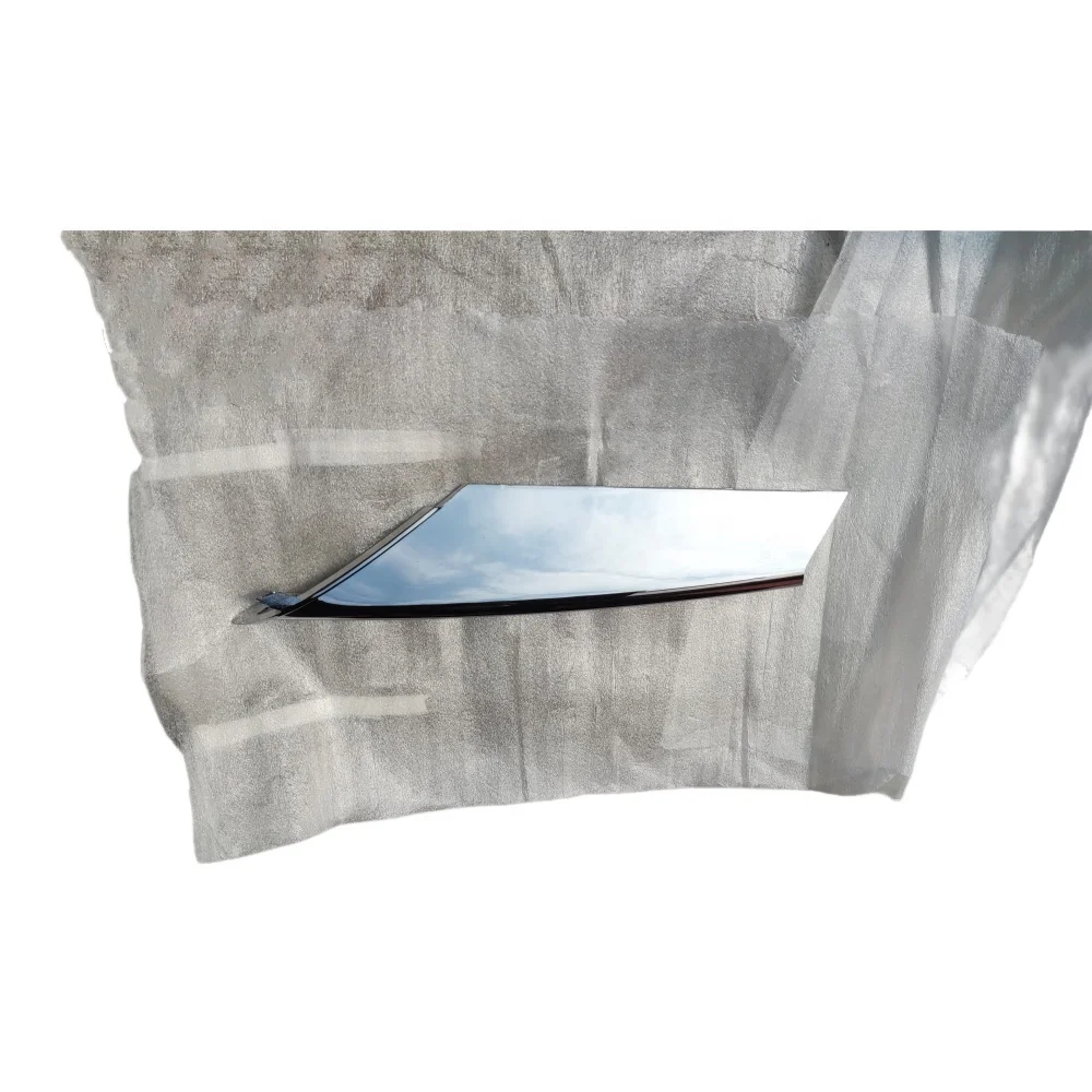 High quality wholesale Model S chrome fog light trim for Tesla 1056380-00-C 1056378-00-C