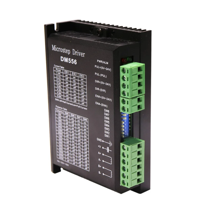 DM556 motor drive digital nema17 stepper motor driver 24-50VDC for 57 86 series motor drive For 3D Printer Monitor Equipment