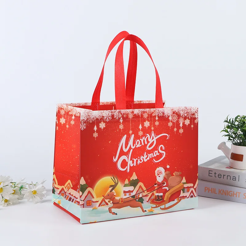 Non-woven Wholesale Promotional  Custom Handled Design Non Woven Shopping Tote Bag Pp Non Woven Shopping Bag