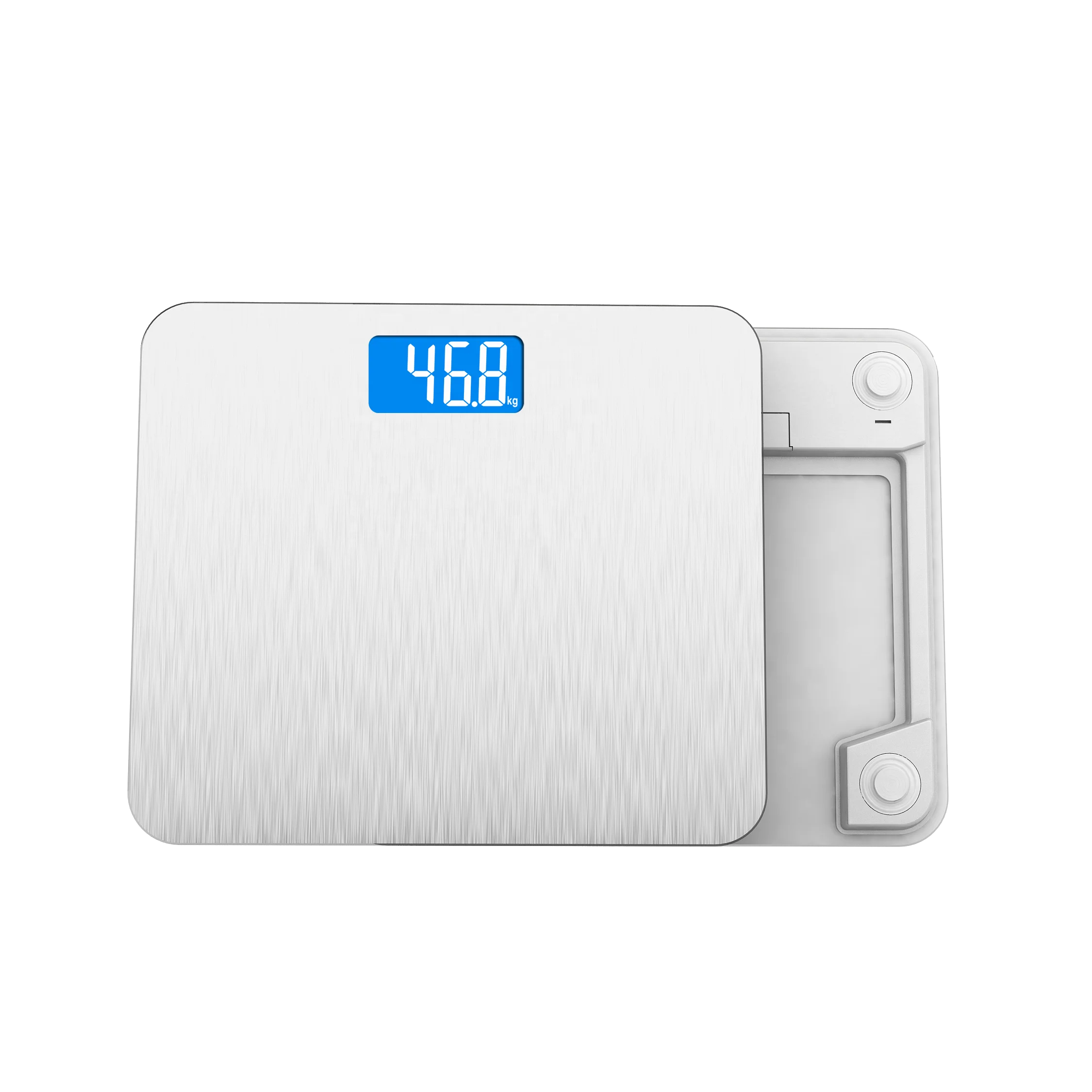 Luxury Home Design Stainless Steel Platform LCD Display Body Scale