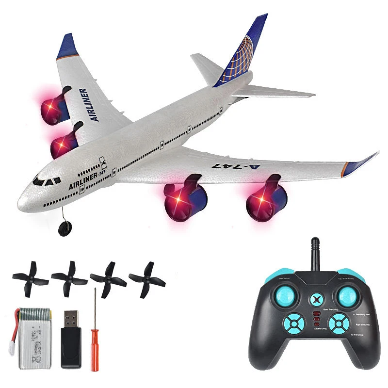LONGXI 747 rc airplane 3-CH Foam rc model airplane electric plane remote control Jet rc glider toy for kid