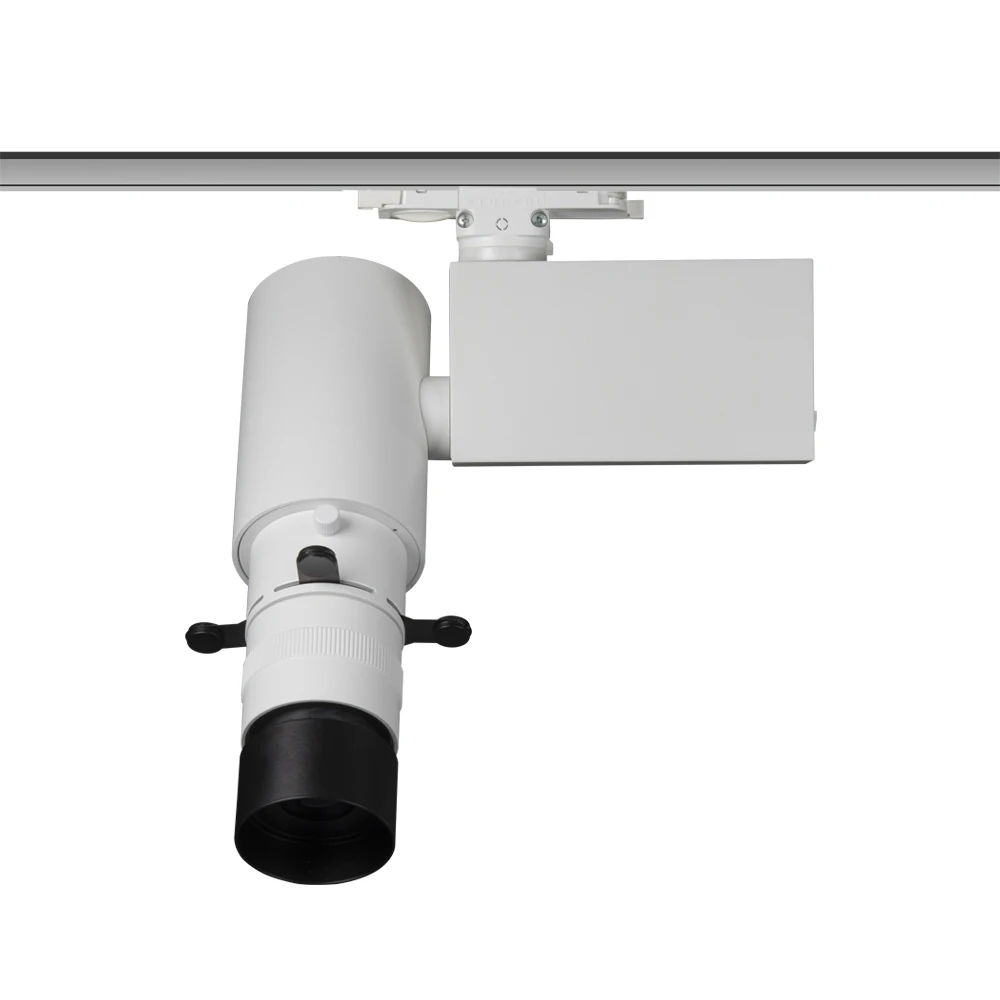20W Dimmable Wide Framing Projector LED 16.2W COB Contour Spot Track Light for Museum Lighting