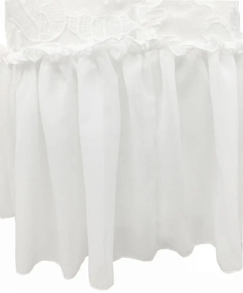 Hot Item Women Ruffled Long Sleeves Elegant Embroidery Mesh Chiffon Sexy Mini Dress For Autumn