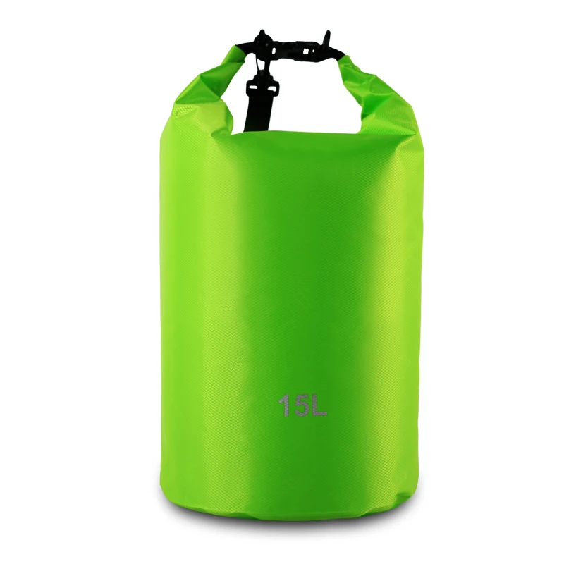 Custom Camping Hiking 5L 10L 20L 30L PVC Sports Waterproof Dry Bag  Lightweight for Floating Boating travel
