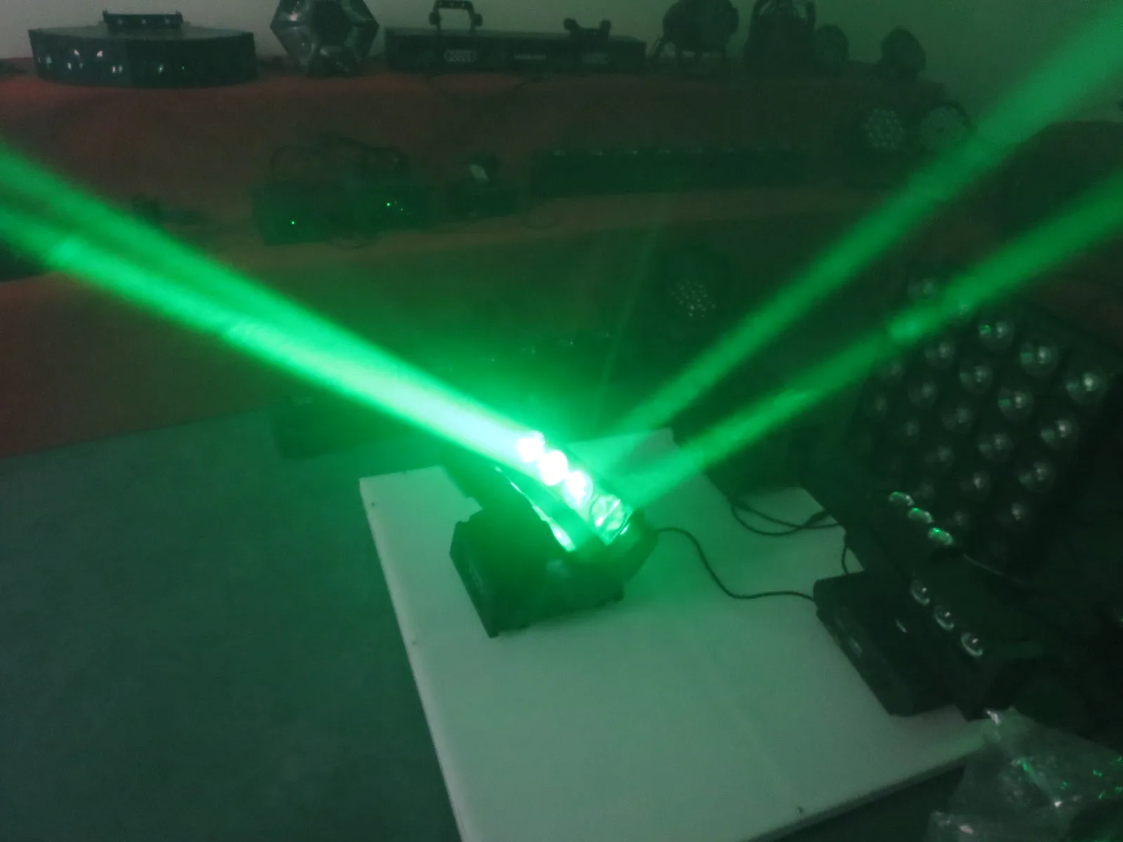 Colorful Rotation Beam Led Moving Head 4 in1 Rgbw 8x12w Spider DJ Stage Effect Party Club Light