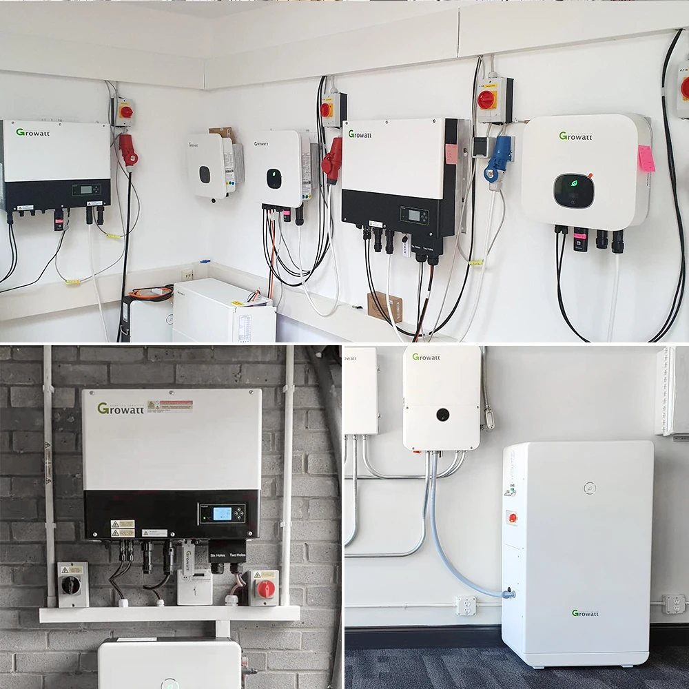 Growatt Hybrid Split Phase Inverter 120V 240V  6Kw 10Kw Spf 6000T Dual Mppt Solar Energy Storage Inverters For Home