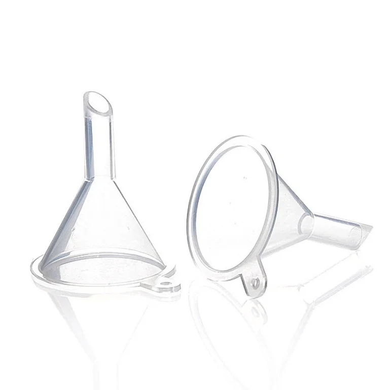 Прямая Заводская поставка, лабораторная дешевая прозрачная пластиковая мини-воронка для дозирования духов