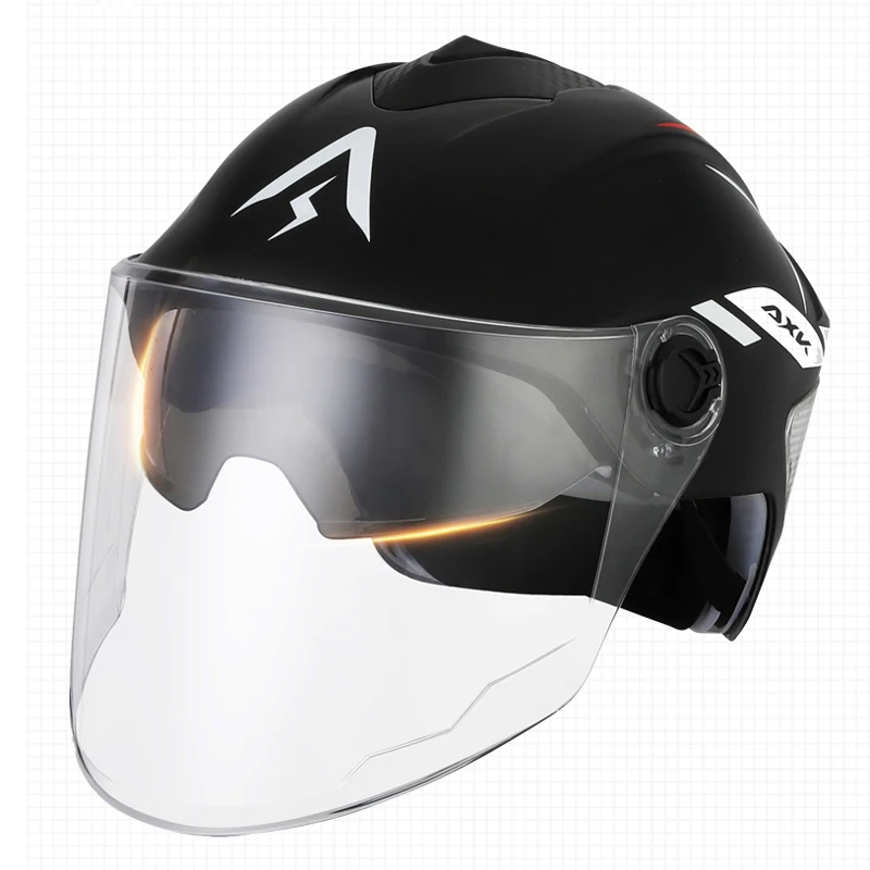 Wholesale  cheap motorcycle half helmets with Visor women motor cross helmet motor helmet scooter