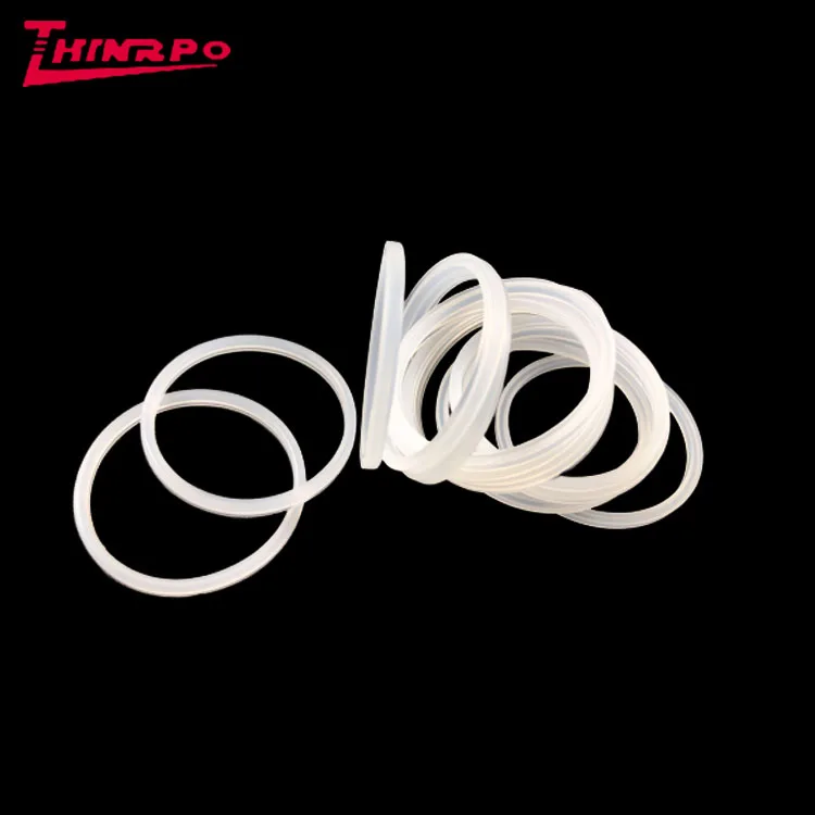 China Custom Molded High clear Silicone seal rubber O ring Medical grade silicone sealimg gasket for shower Nozzle pipe bottle