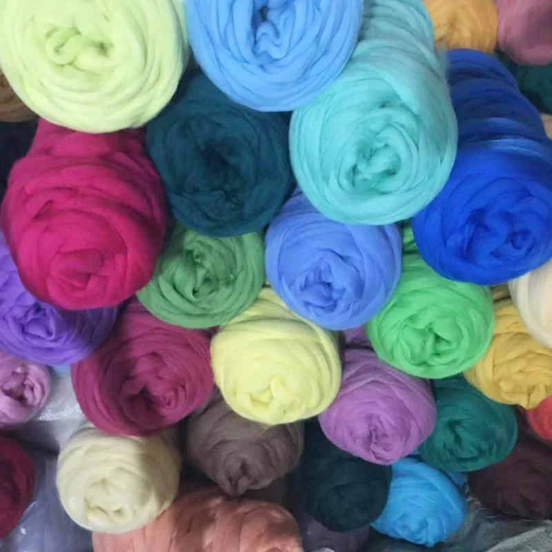 66 S 100% wool thick arm knitting giant yarn super chunky merino wool yarn