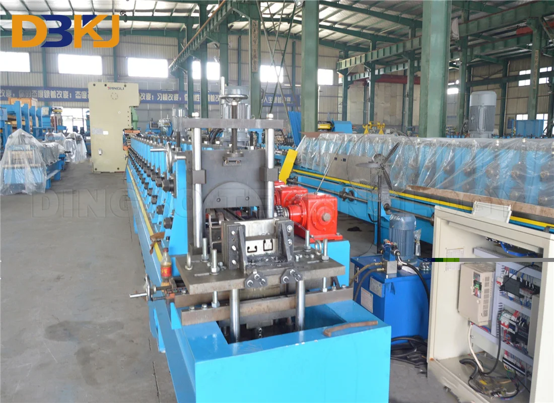 Automatic Strut C Channel Metal Strut Channel Roll Forming Machine Unistrut Slotted Pre-Galvanised Channel Roll Forming  machine