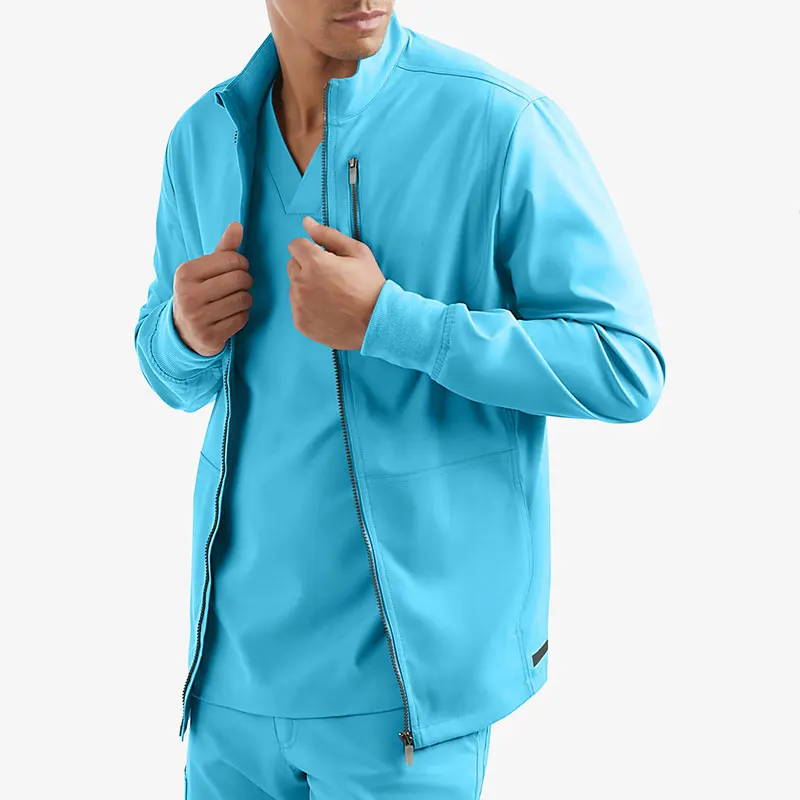 Bestex Custom Scrubs Uniforms Sets Nurse Jacket Hospit Scrub Uniform Medical for Men