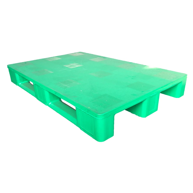 ENLIGHTENING-PLAST Closed Surface 3 Runner Pure HDPE Plastic Pallets for Warehouse Racking System