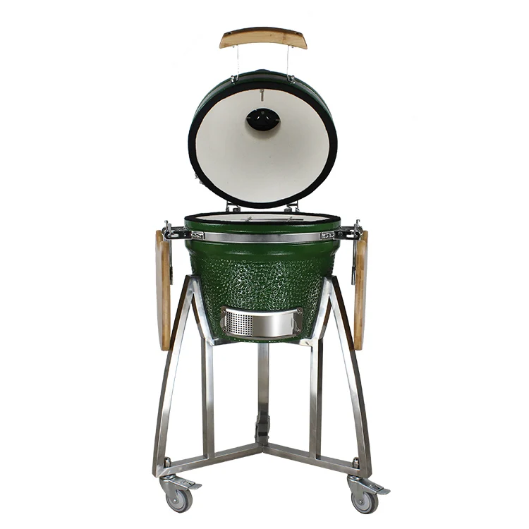 AUPLEX 16' Portable OEM Ceramic Kamado BBQ Smoker Cooking Outdoor Grill Kitchen