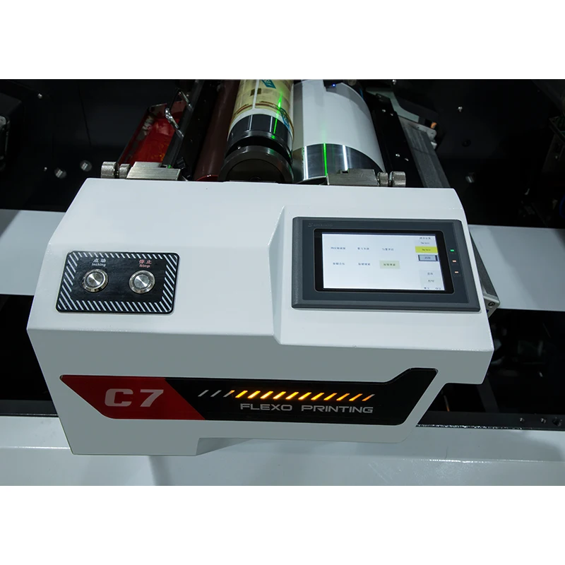 Flexo Printer Roll To Roll Label Flexo Printer Flexo Printing Machine