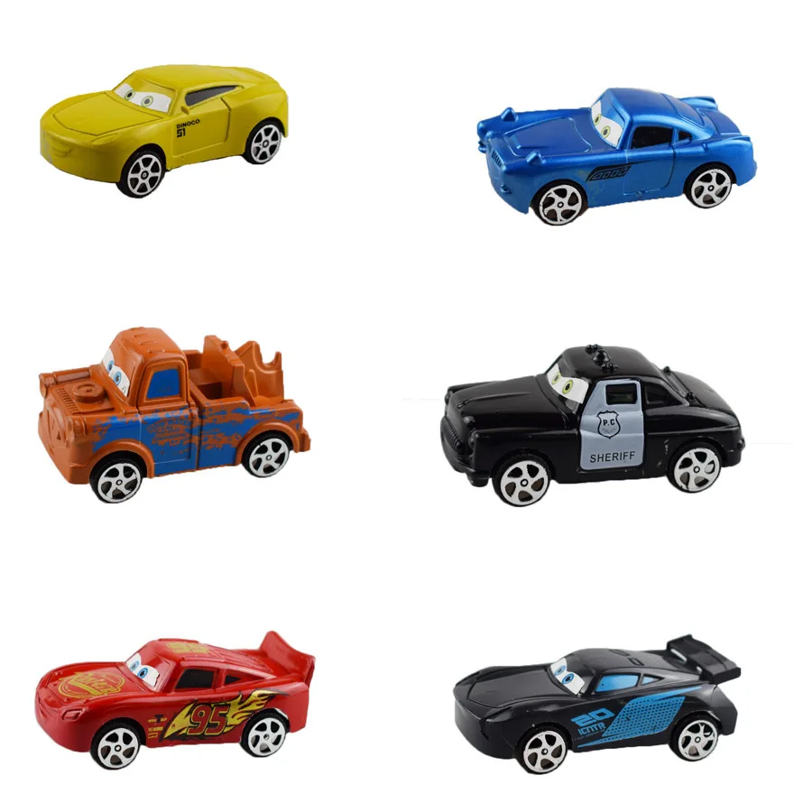 Wholesale Cheap Mini Car Plastic Party Cake Decoration Toy