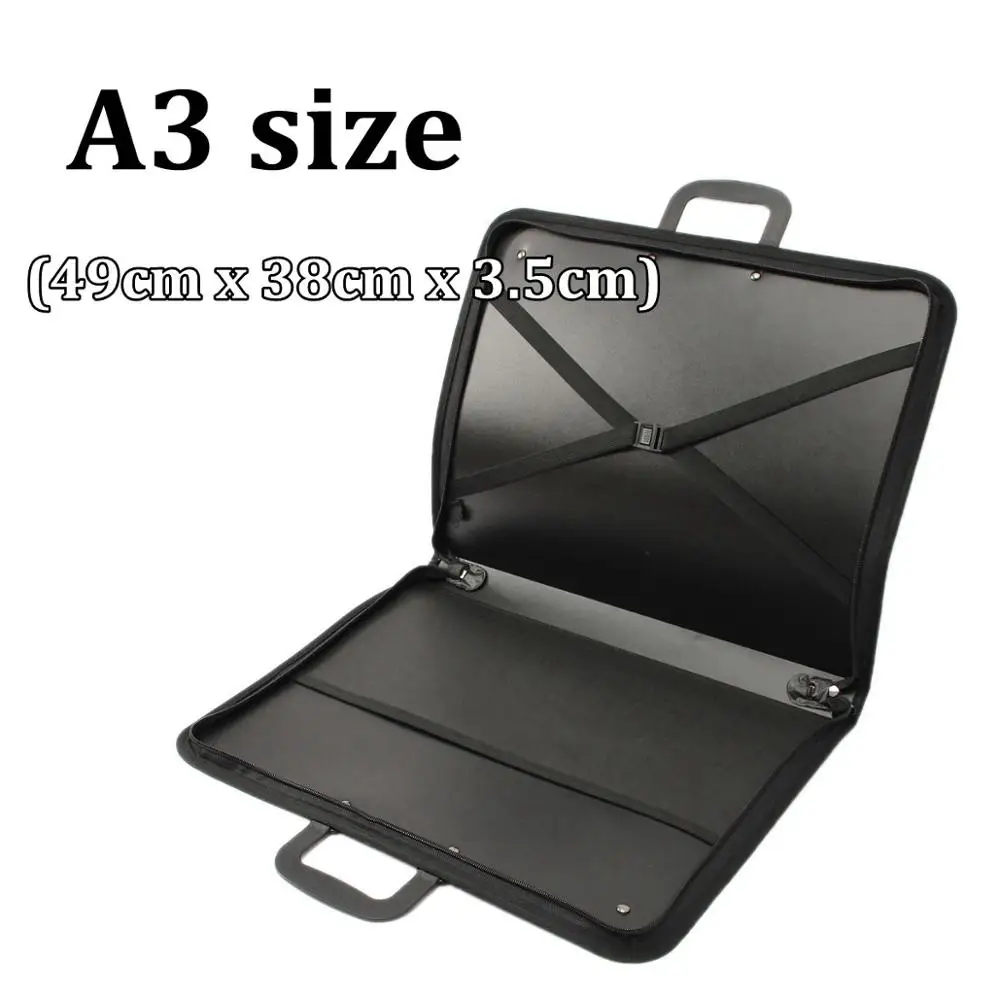 Hot selling  A2/A3 size file folder portfolio folder drawing painting storage bag