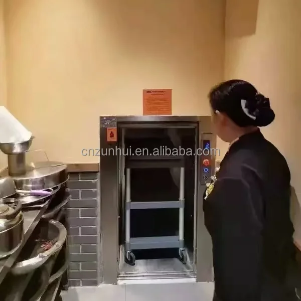 100kg 200lb Restaurant Home Outstanding Dumb Waiter Utilise Ascenseurs Auto Food Elevator Kitchen Cabinet
