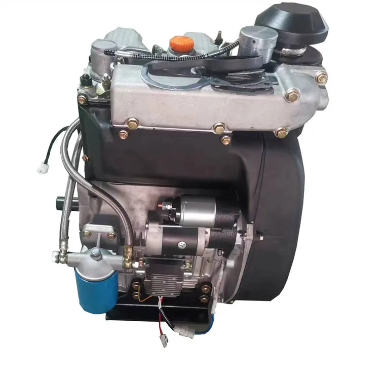 Powerful Engine 30hp C295F Air Cooled Two Cylinder Diesel Engine for Sale