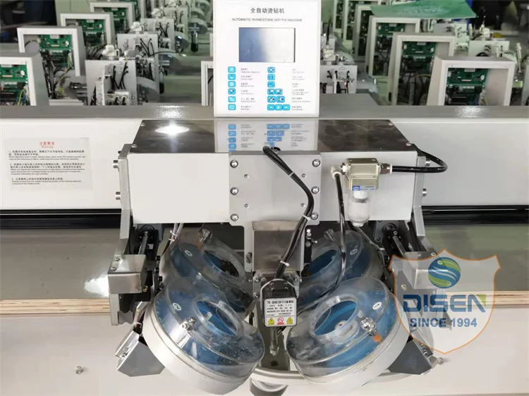 Automatic Rhinestone Transfer Paper Making Brushing Shaking Machine Automatic Hotfix Rhinestone Fixing Machine