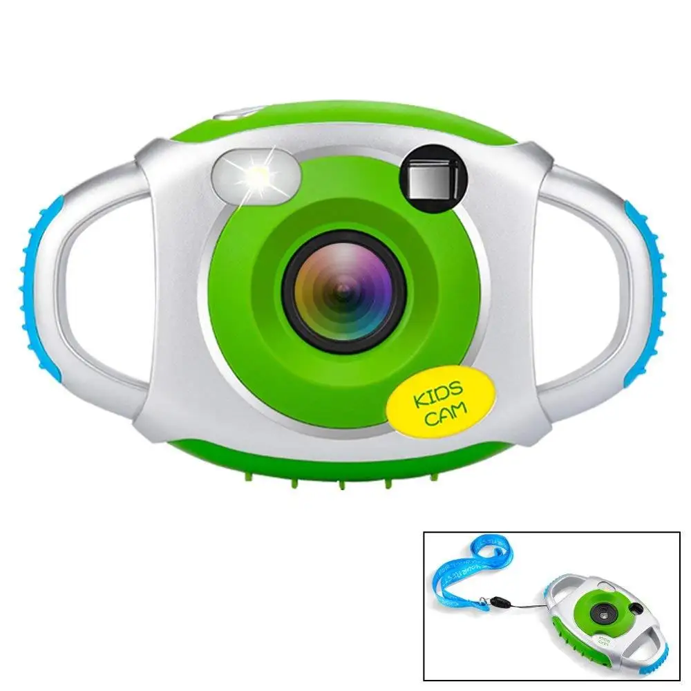  V-K2 Цифровая фотокамера для детей Vital Kids креативный цифровой камеры с мягкий силиконовый защитный