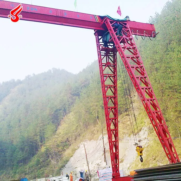 Cheap single girder gantry crane motorized gantry 2 ton crane for warehouse