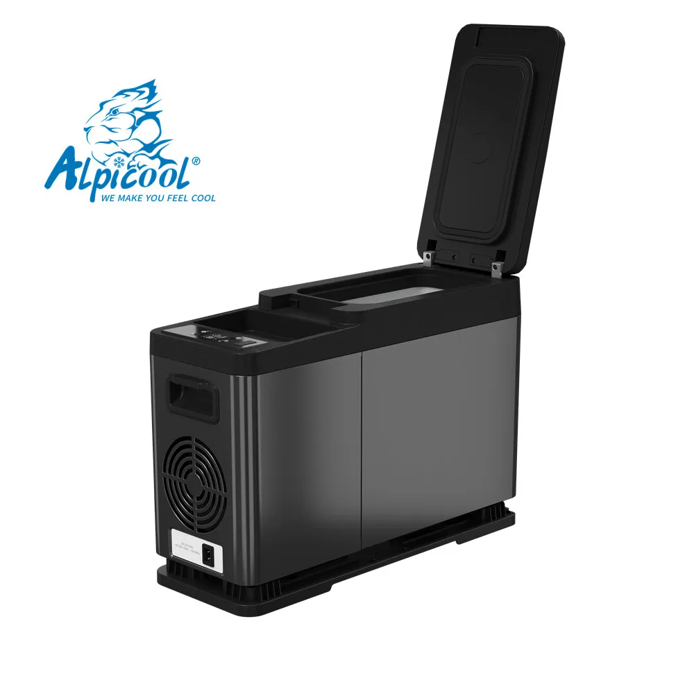 CF8 10 л 12 В alpicool портативные маленькие автомобильные мини-холодильники для MPV TOYOTA