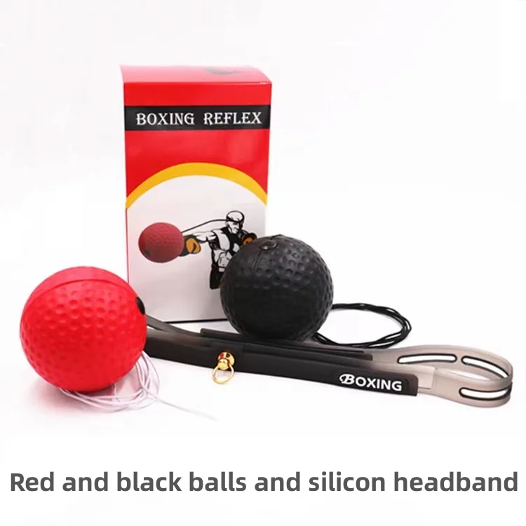 Boxing Reflex Ball Headband Set punching Ball on String Eye Coordination Speed Reaction set