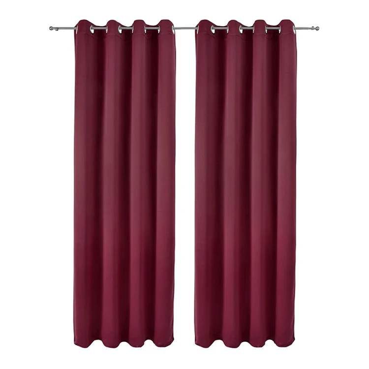 
Wholesale Hot Sell Modern Geometric Printed Linen Blackout Window Curtains 
