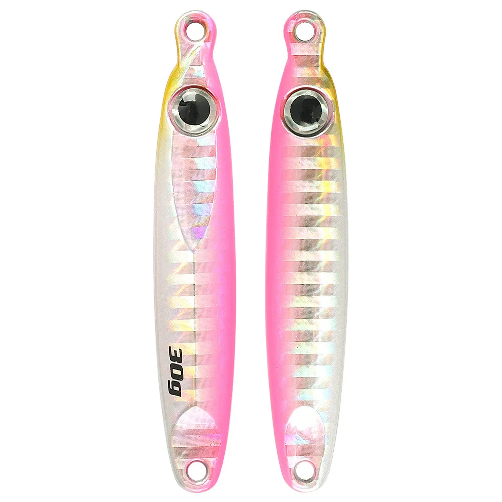 Tungsten Metal Fishing Jigging Lures 10g 15g 25g 30g 40g 60g Shore Throwing Fishing Metal Jigbait Lures