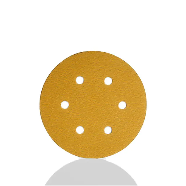 6 inch 150mm hook and loop sand paper aluminum oxide abrasive sanding disc