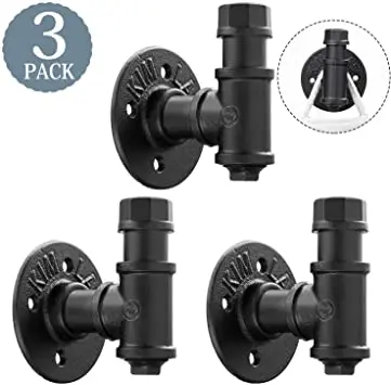 American industrial cast iron hook rack pipe fitting for toilet