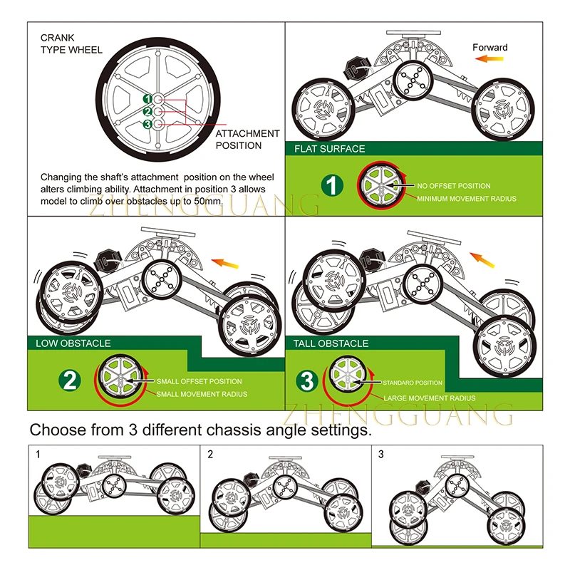 2 in 1 DIY Assemble Battery Power Solar Power STEM Educational Car Toy Smart Climbing Vehicle Solar Toy