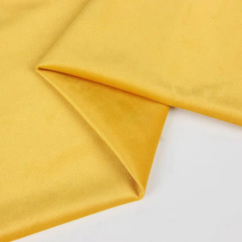 Stock Plush 55 Colors Velvet Price Per Meter For Home Furniture Velvet Fabric For Sofa Holland Ireland Korea Velvet Fabric