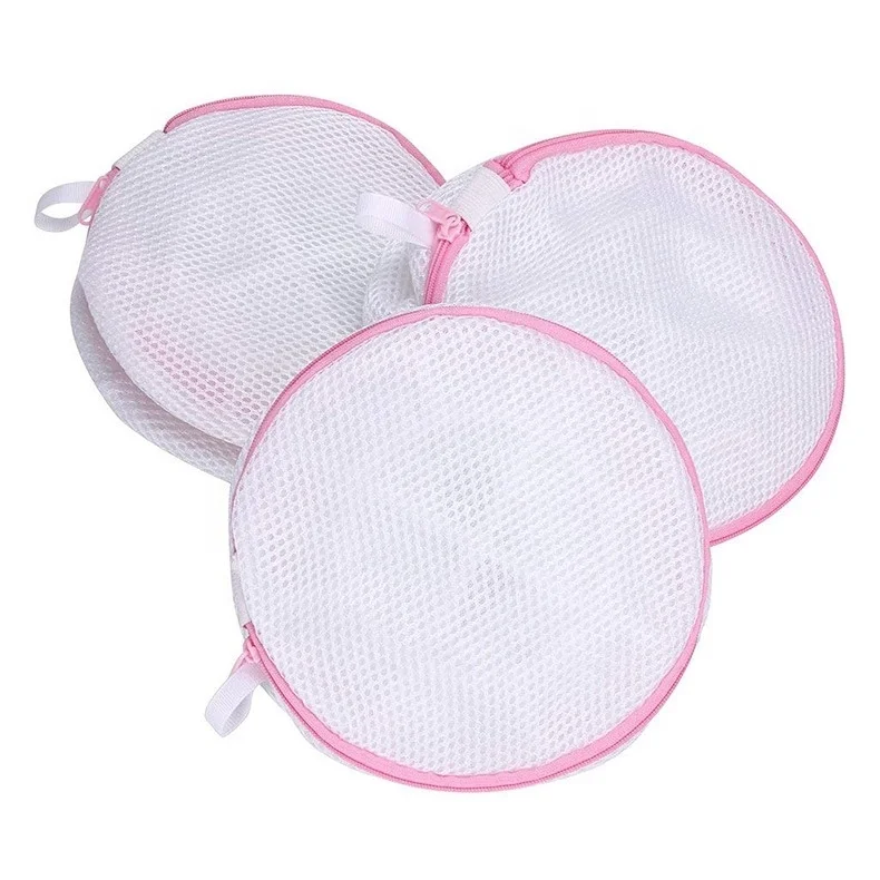 
HW0056 Recycled PET ECO panties mesh laundry bag Hotel Travel Clothes Bra Lingerie Sock Net Mesh Laundry Wash Bag In Bulk 