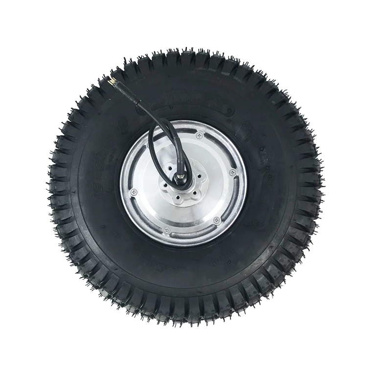 15X6-6 Garden Tire high torque 100N.m 800W electric wheelbarrow motor