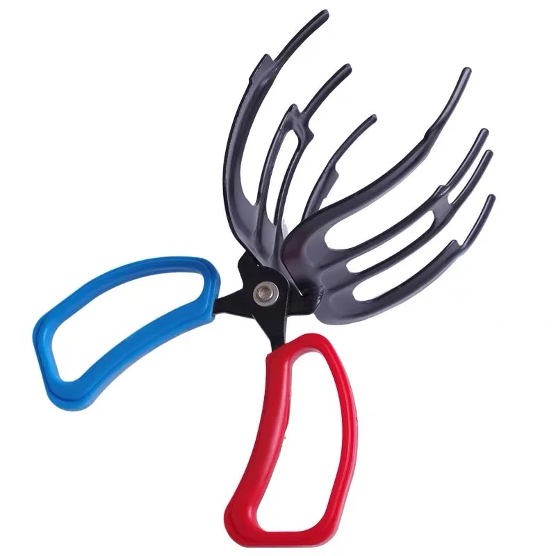 2024New Design Big Scissors Control Forceps Catch Fish Fish Control Clamp Grip Tackle Tool Fishing Pliers Claw Tong