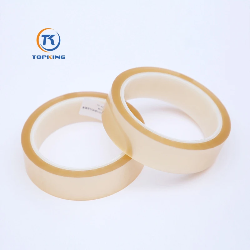 Low MOQ Silicone Clear Heat Resistant Sublimation Tape Strong Adhesive PET Transparent Tape for Sublimation
