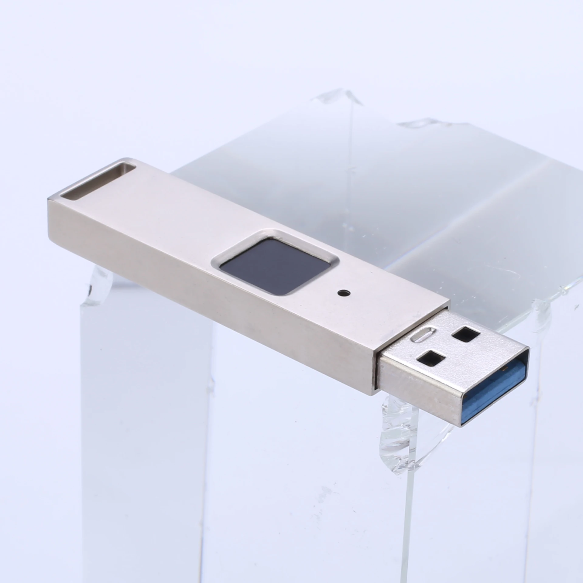 Custom Logo Encrypted Encrypted Flash Drive Fingerprint Usb Mini Scanner