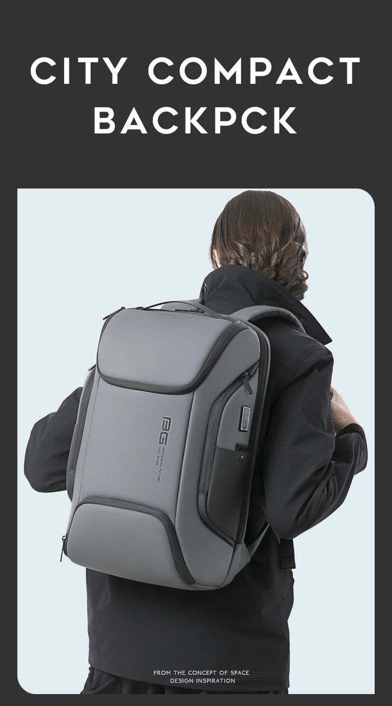 Fashion High quality polyester charging  anti theft business laptop backpack bag Oxford Canvas Computer bag backpack for men