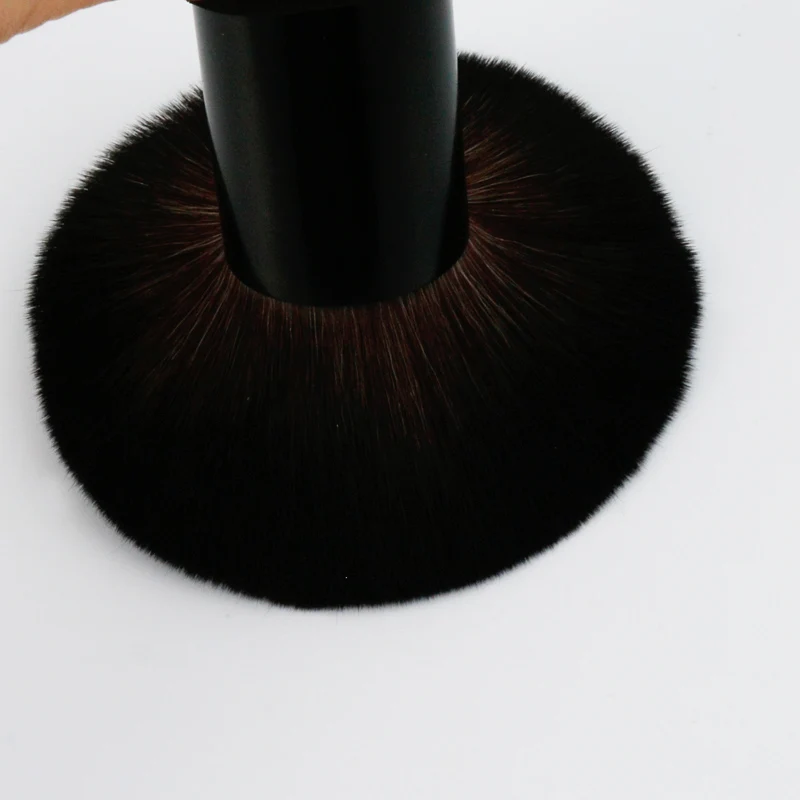 plush foundation single makeup brushes powder double ended makeup brush sponge with powder brush