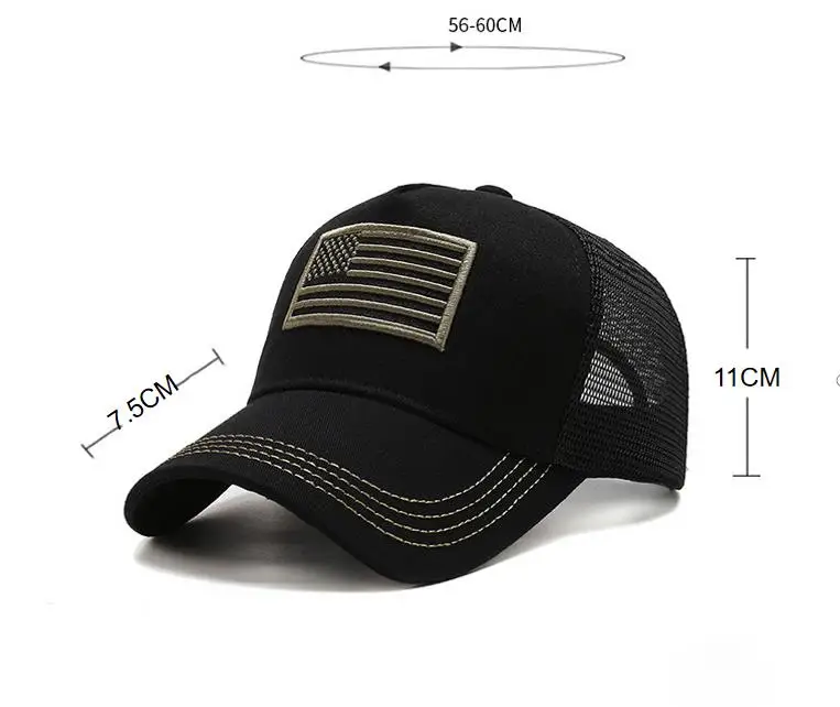 RTS Manufacturer High Quality Cotton Trucker Hat With Custom Embroidered Logo Outdoor Sports Mesh Women Men Hat Breathable Gorra