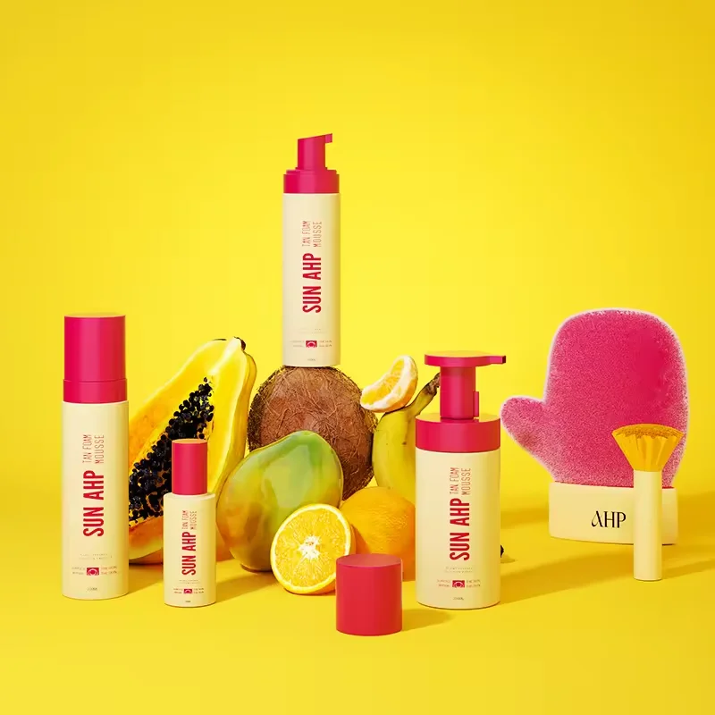 pet plastic Soap Dispenser Foam Pump tan Bottle 150ml 200ml 250ml 300ml facial cleanser foaming washing cosmetic Hand Sanitizer