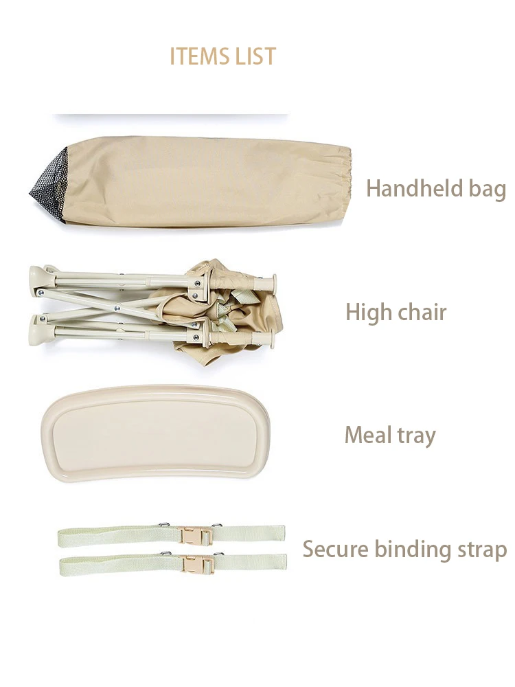 High Quality Foldable Baby Dining Chair for Indoor and Outdoor Portable Baby Feeding Chair Low Seat Folding Baby Beach Chair