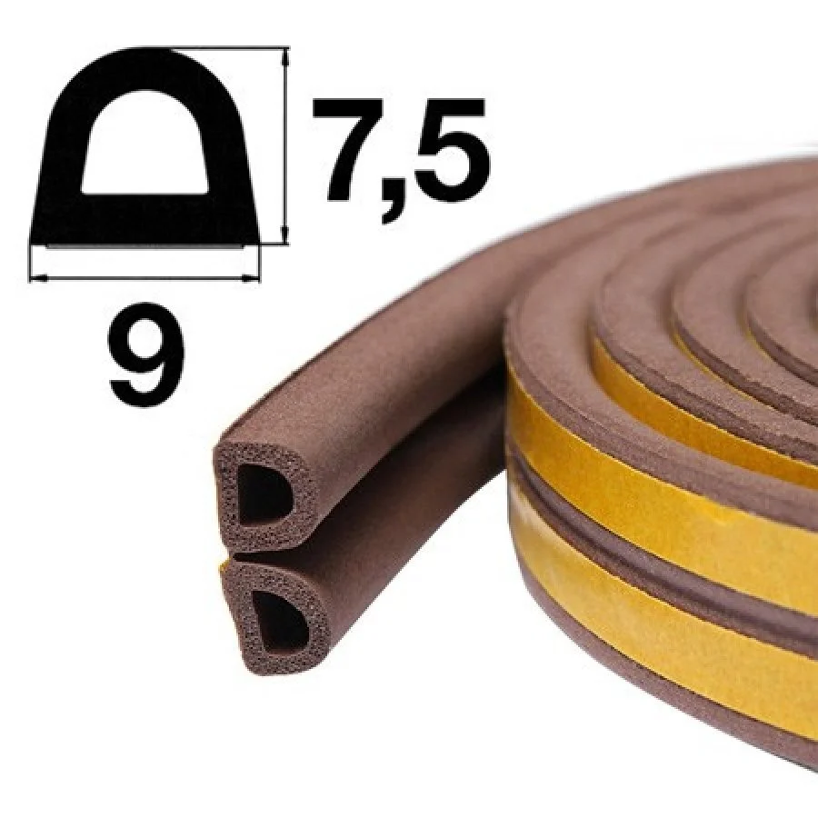 door window frame gap seal strip sponge draft excluder