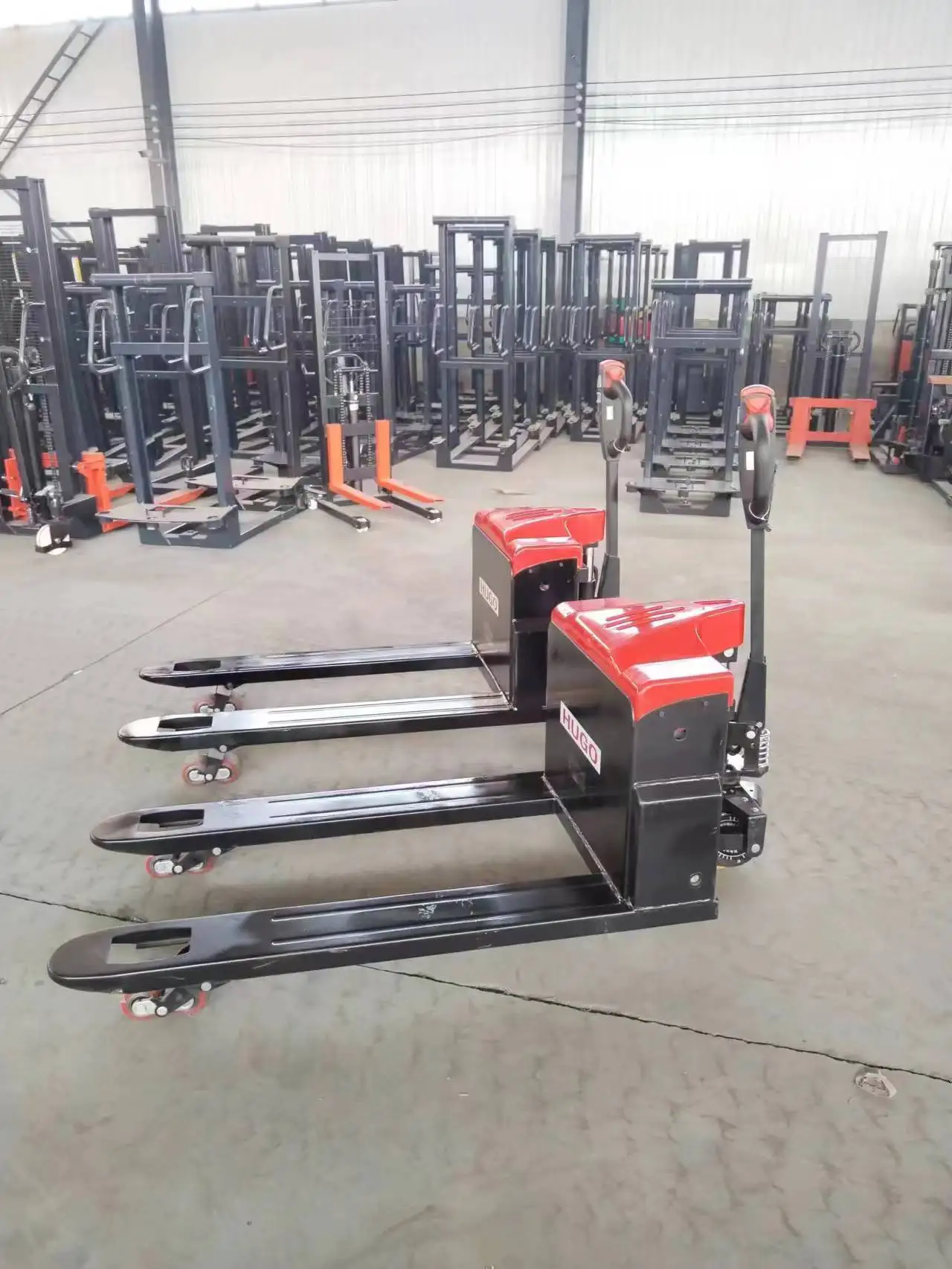 1T/2.0T Electric Pallet Truck High Quality Forklift Full Electric Pallet Truck with Battery