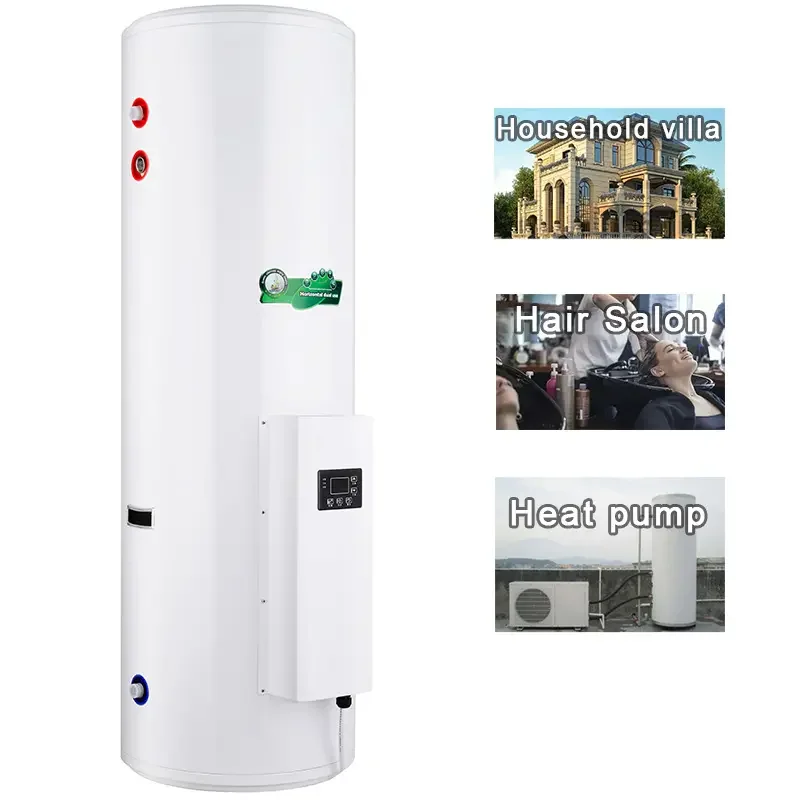 200 Liter 1000L 300L 400L 500L Double Liner Tank Electric Water Heaters Free-standing Big Storage Electric Water Heaters