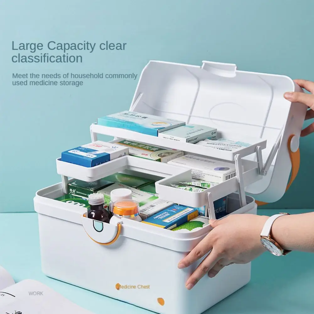 Camping Medical Box Individual Medicine Organizer Portable Small First Aid Kit For Kids