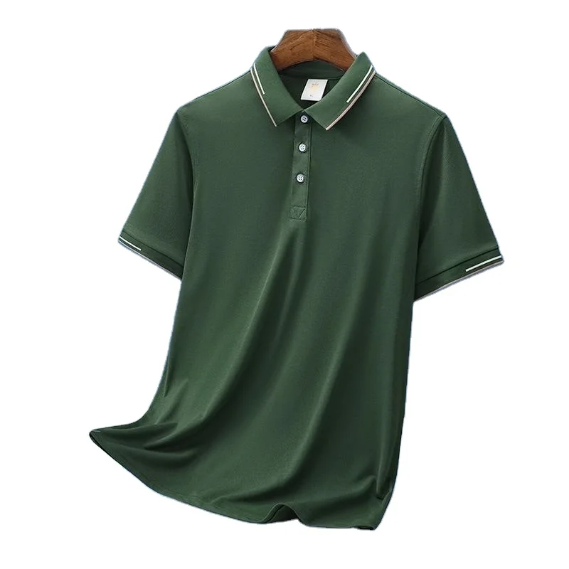 Custom Logo pattern Printing Men Polo Shirts Casual Sublimation Sports Polo T shirts For Men